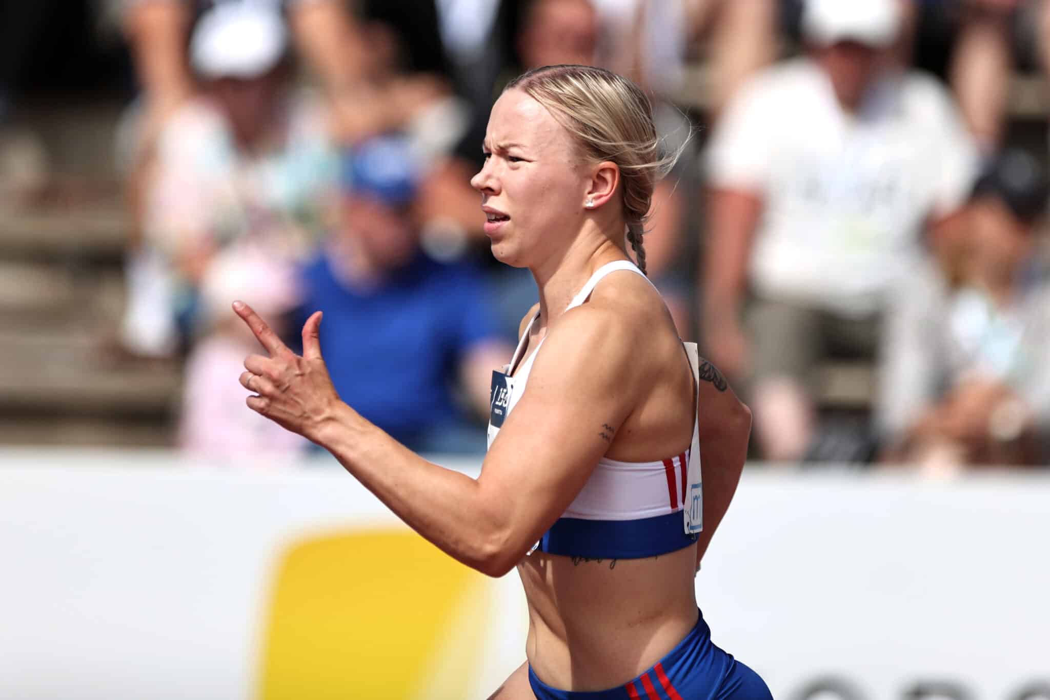 Pikajuoksija Aino Pulkkinen pamautti täysin uudelle sekuntiluvulle