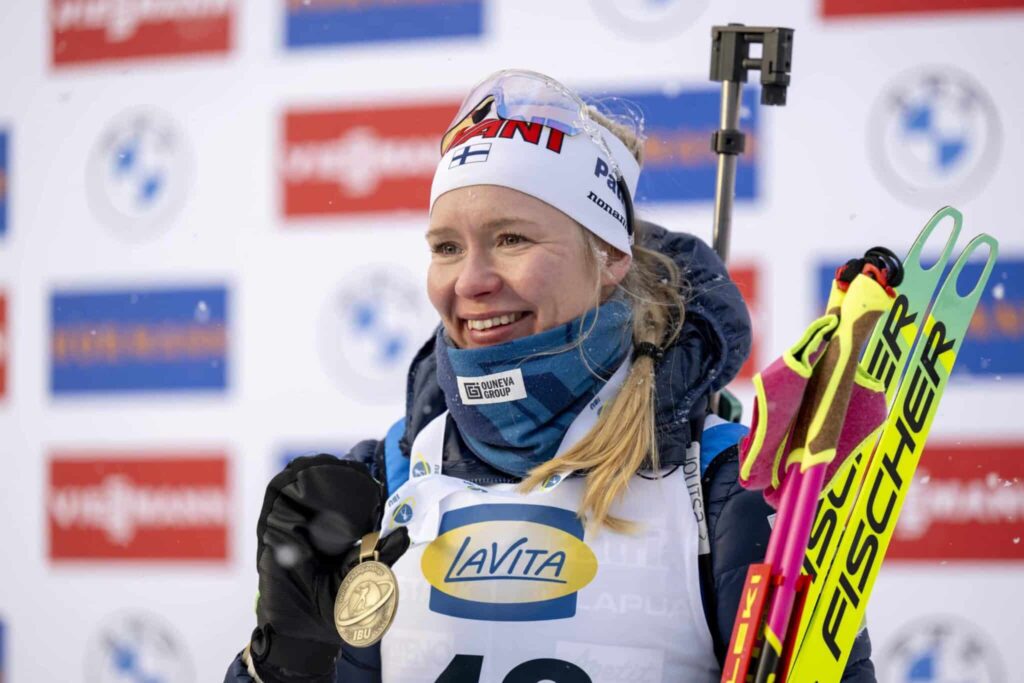 Suvi Minkkinen peittosi vaivat ja lähes kaikki kilpasiskot