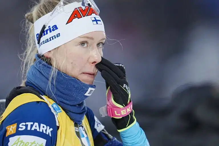 Kilpasisko teki melkoisen eleen Suvi Minkkiselle