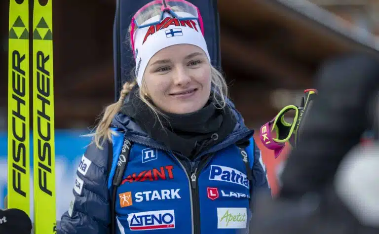 Ampumahiihtäjä Venla Lehtoselta koskettava päivitys Ampumahiihtäjä Venla Lehtoselta koskettava päivitys