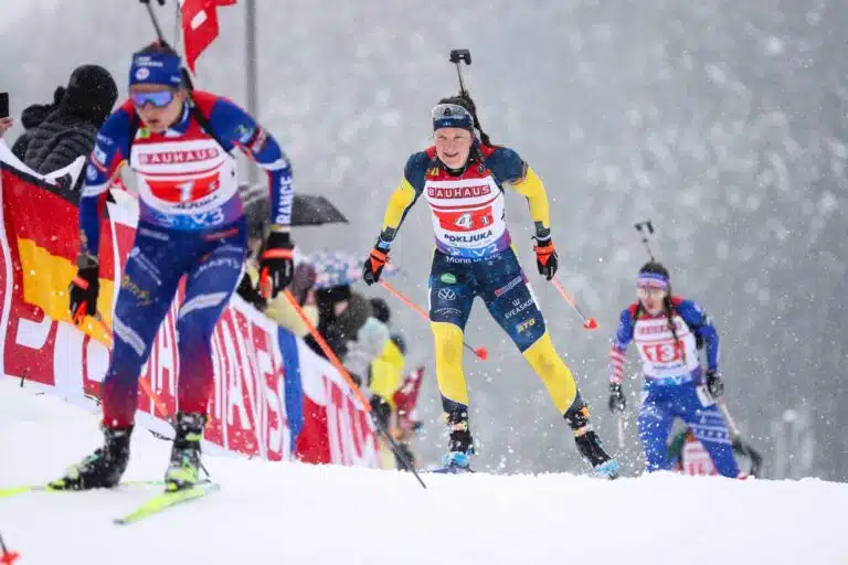 Pihalle olympialaisista – ampumahiihtonainen avasi nyt suunsa