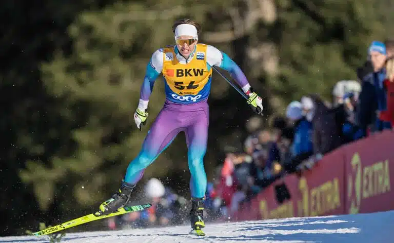 Ruotsin hiihtotähti lähestyi venäläishiihtäjää maailmancupin kulisseissa – teki poikkeuksellisen eleen