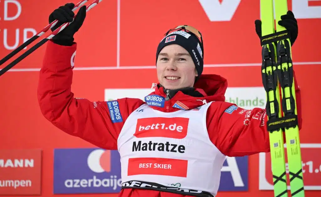 Norjan supertähti lesoili kisan jälkeen – käänsi veistä Eero Hirvosen haavassa Norjan supertähti lesoili kisan jälkeen – käänsi veistä Eero Hirvosen haavassa