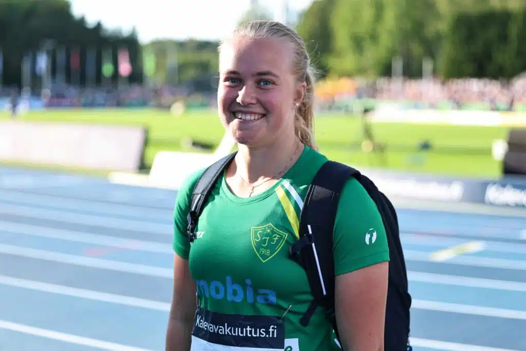 Suomalainen keihäsnainen voitti kaikki – kauden kärkitulos uusiksi Suomalainen keihäsnainen voitti kaikki – kauden kärkitulos uusiksi