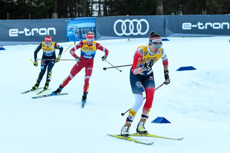 Hiihdon olympiavoittaja on raskaana